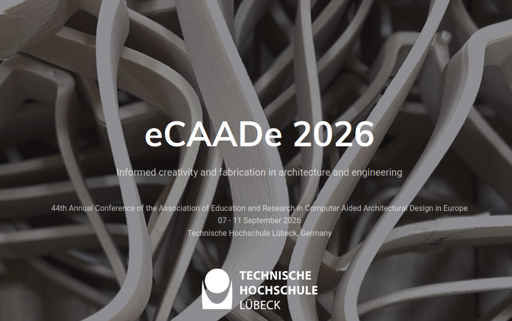 Our Paper has been Accepted to eCAADe 2026!